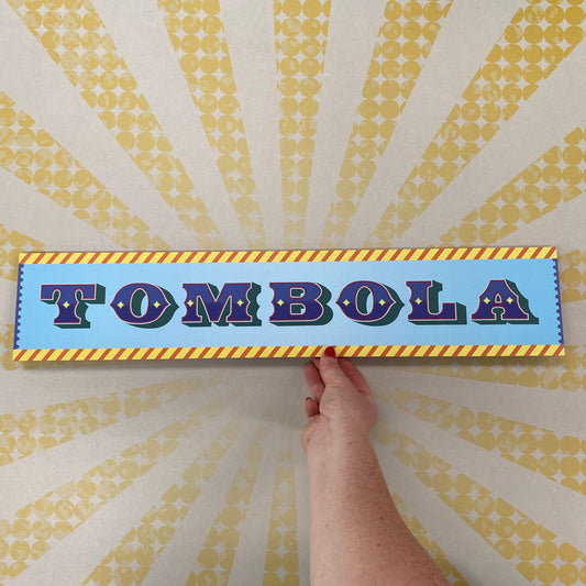 Tombola Sign