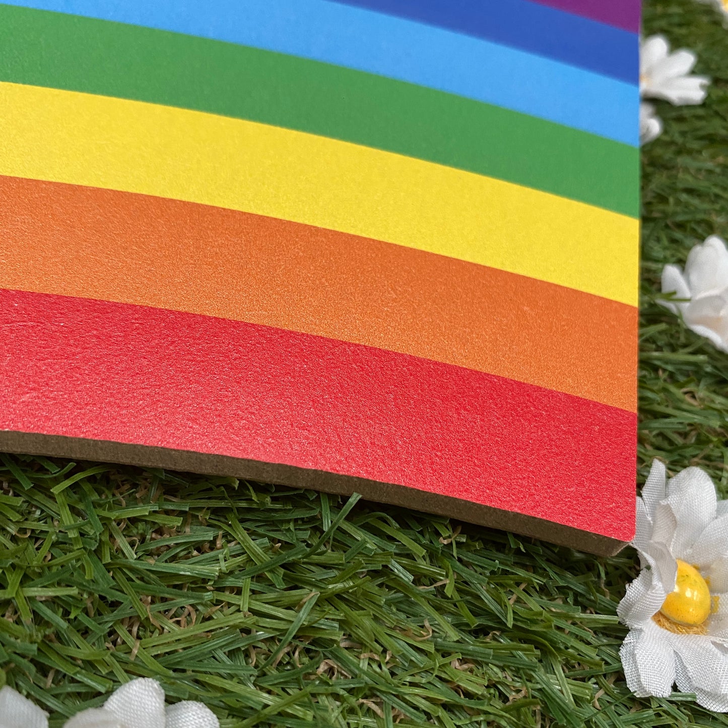 Wooden Rainbow Prop