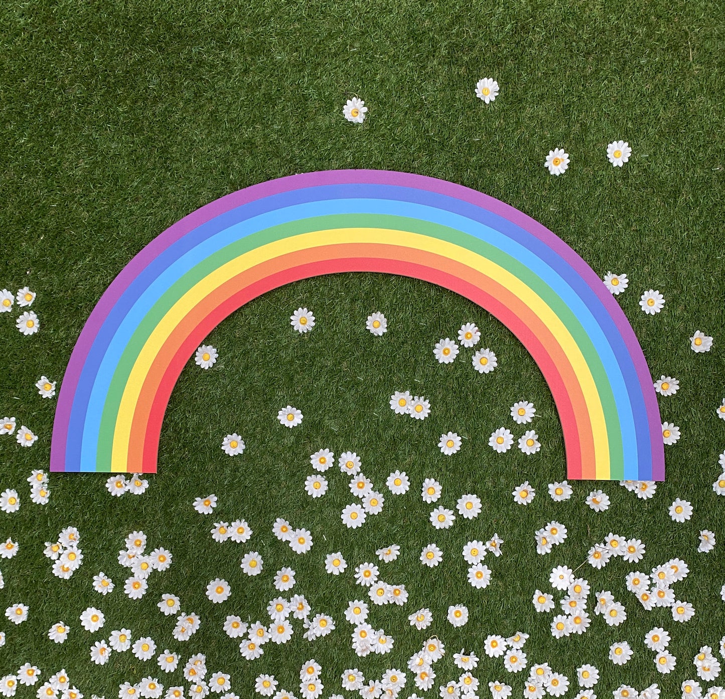 Wooden Rainbow Prop