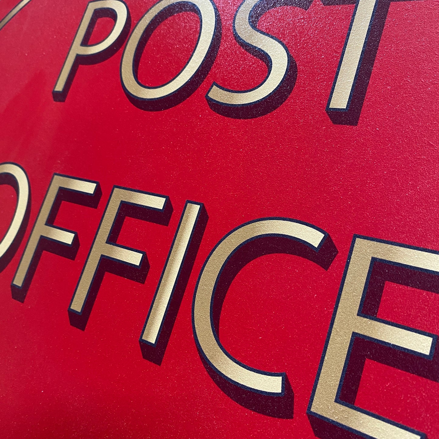 Traditional Post Office Sign