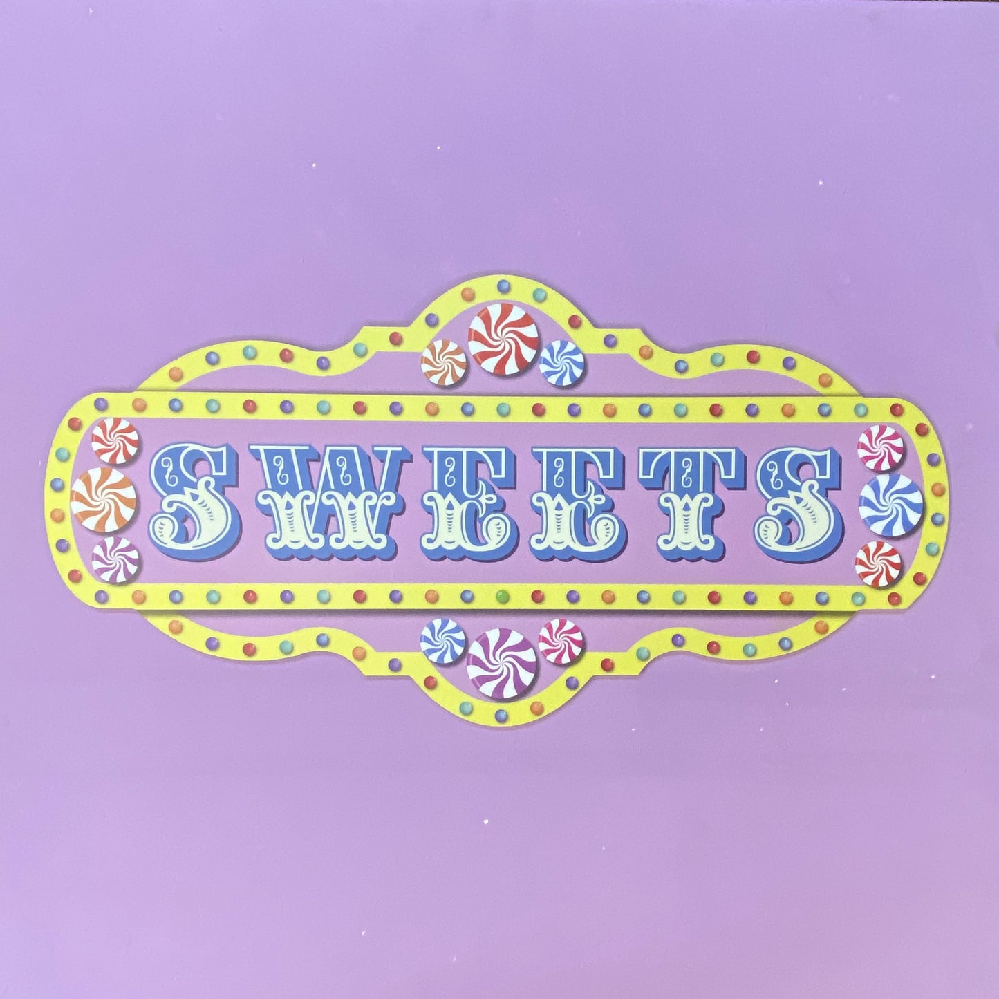 Funfair Sweets Sign