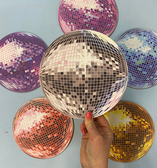 Glitter Ball Wall Art