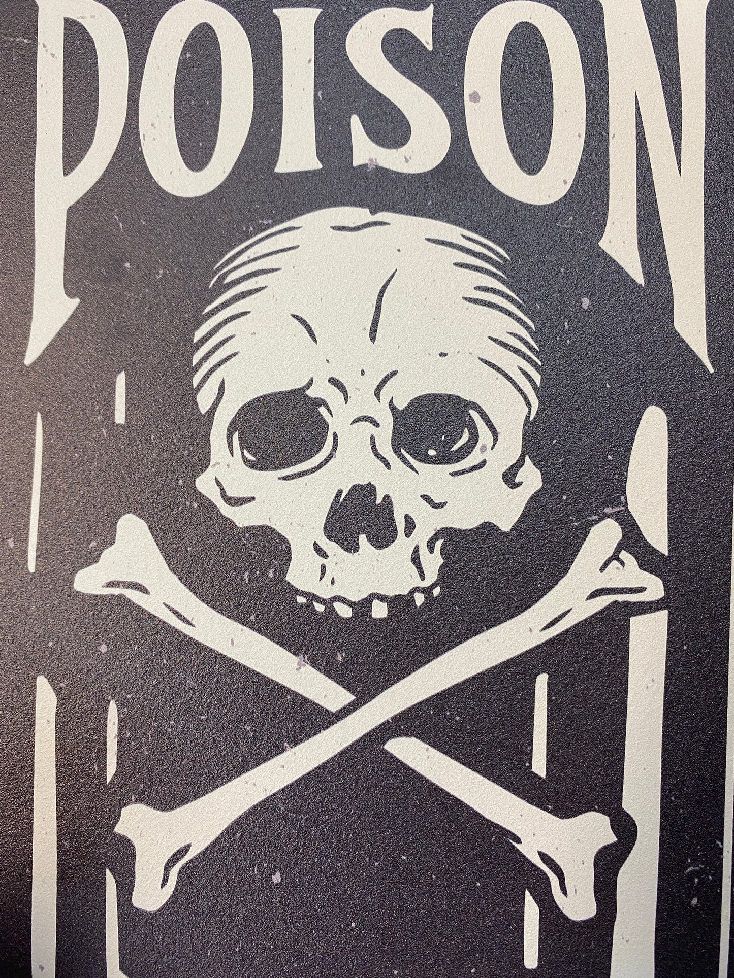 Giant Poison Bottle Sign