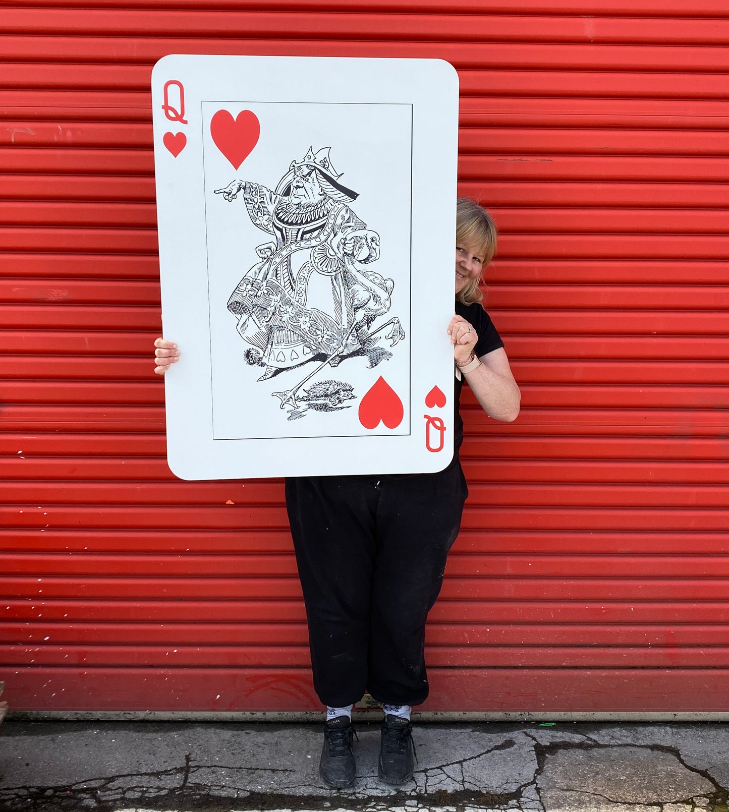 Giant Wonderland Playing Card