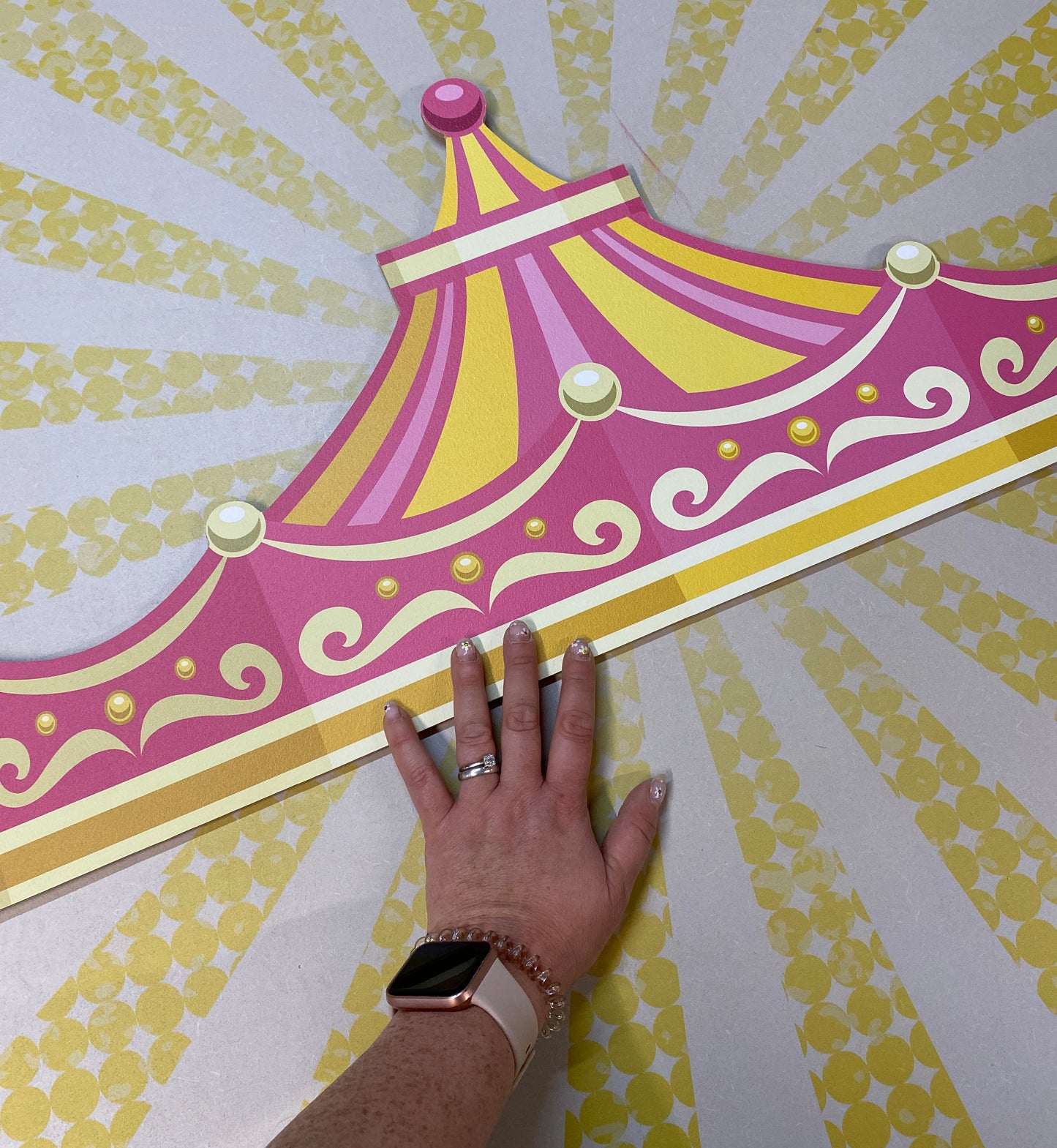 Pink Carousel Top Prop