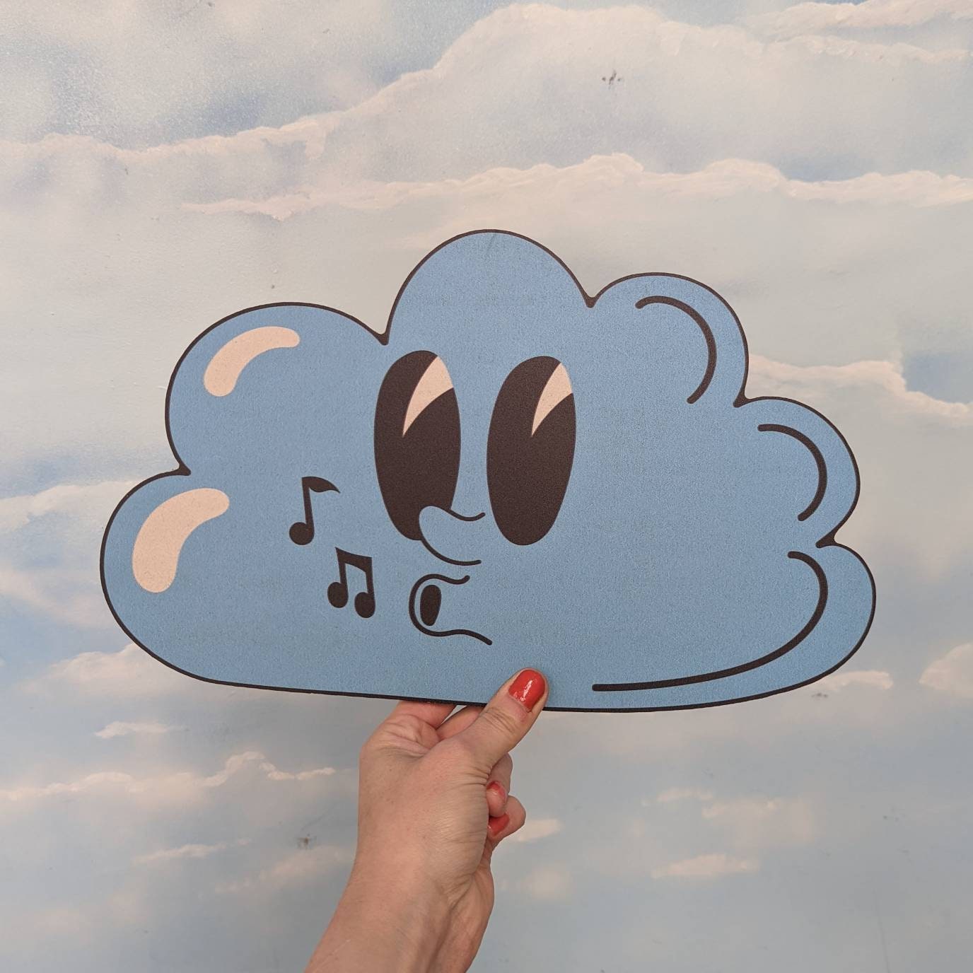 Retro Singing Cloud Decoration