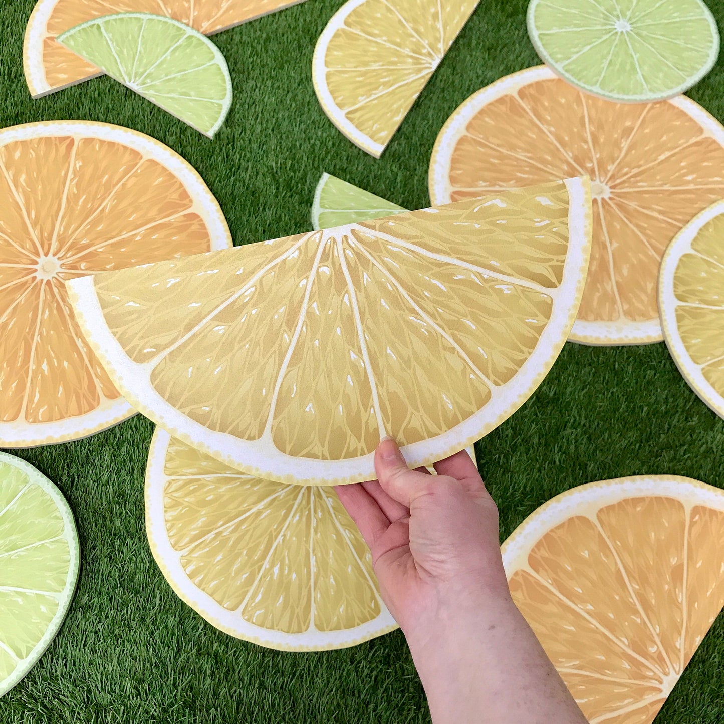Orange, Lemon, Lime Giant 2D Prop