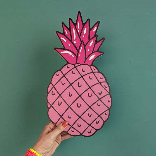 Pink Pineapple Decoration