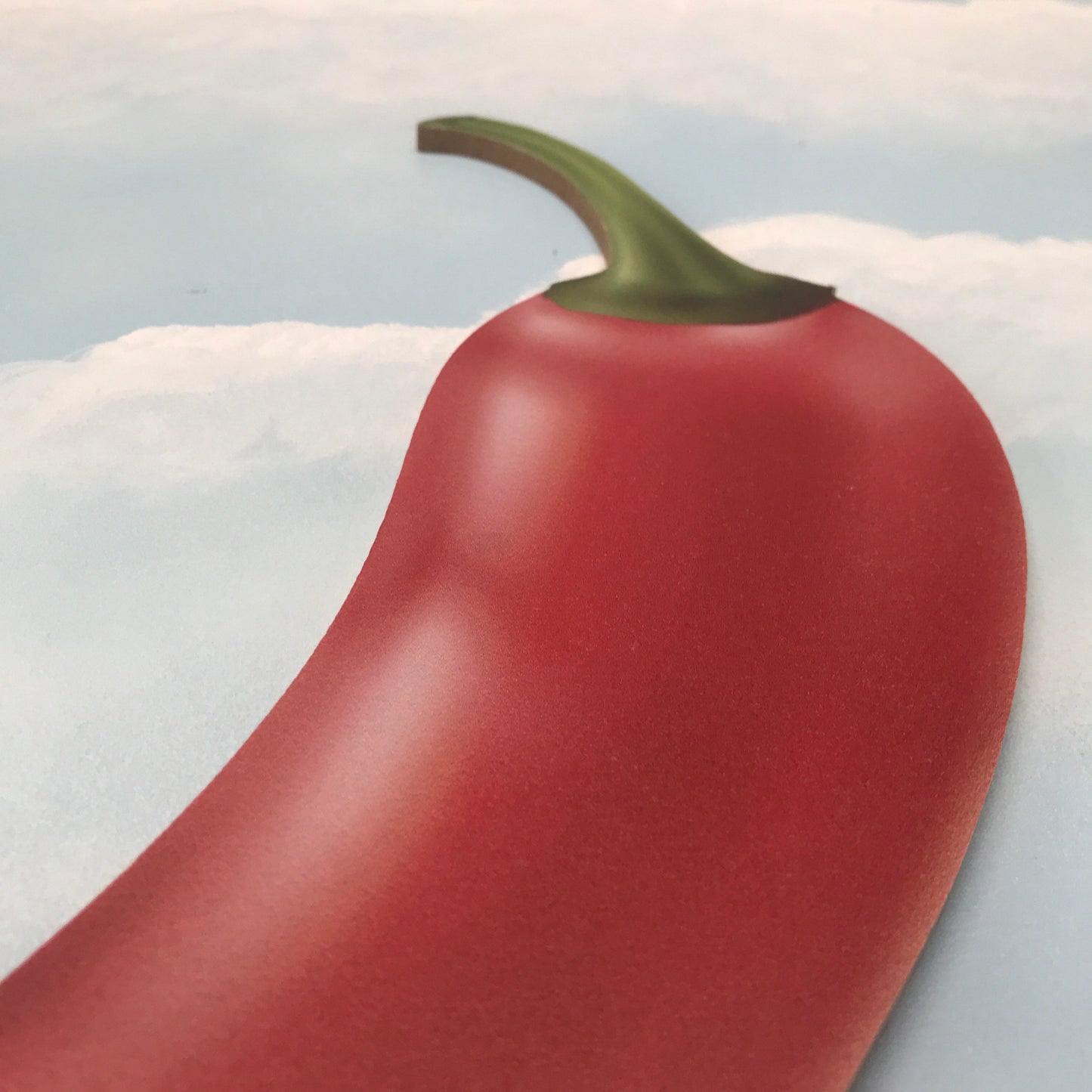 Giant 2D Chilli Pepper