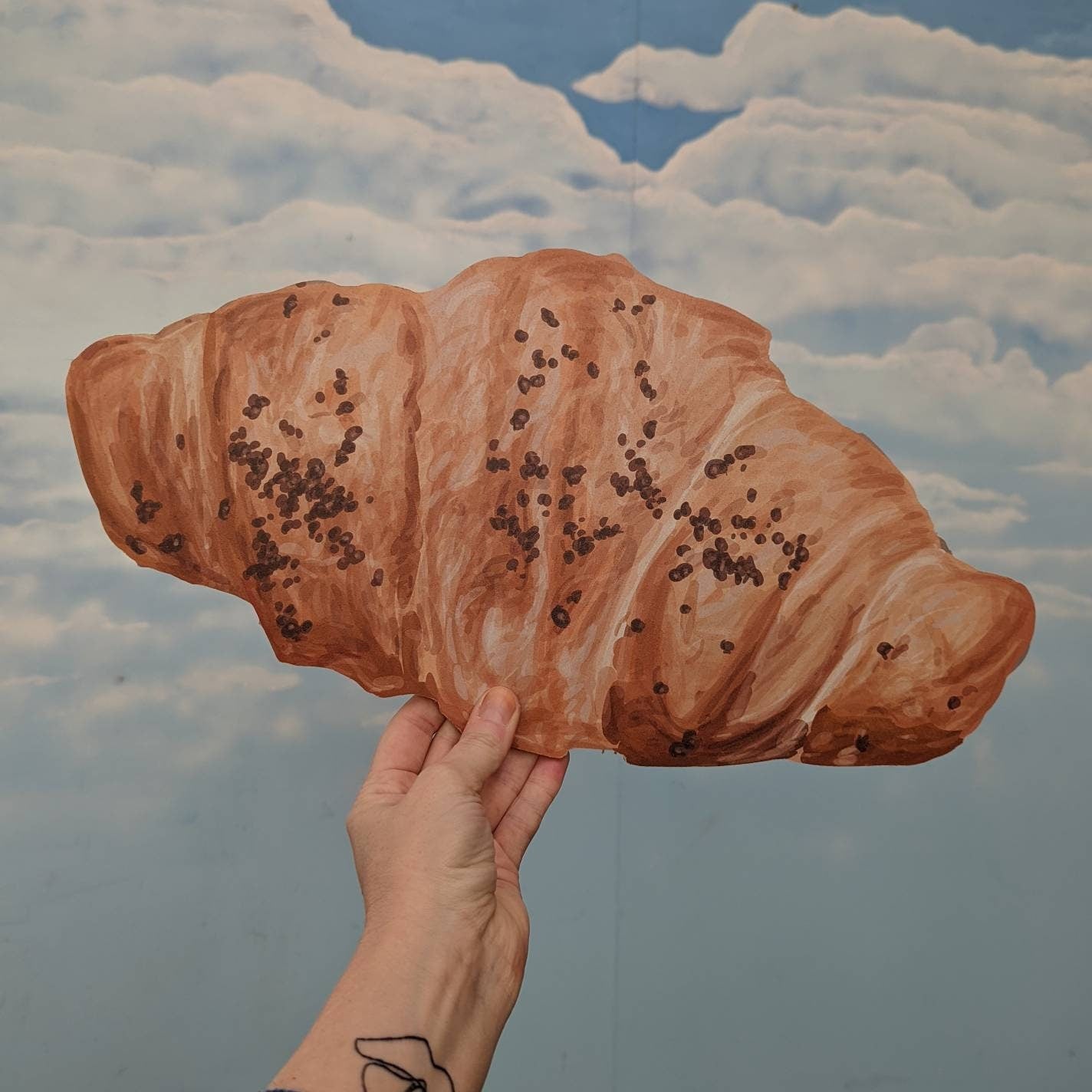 Giant Croissant Prop