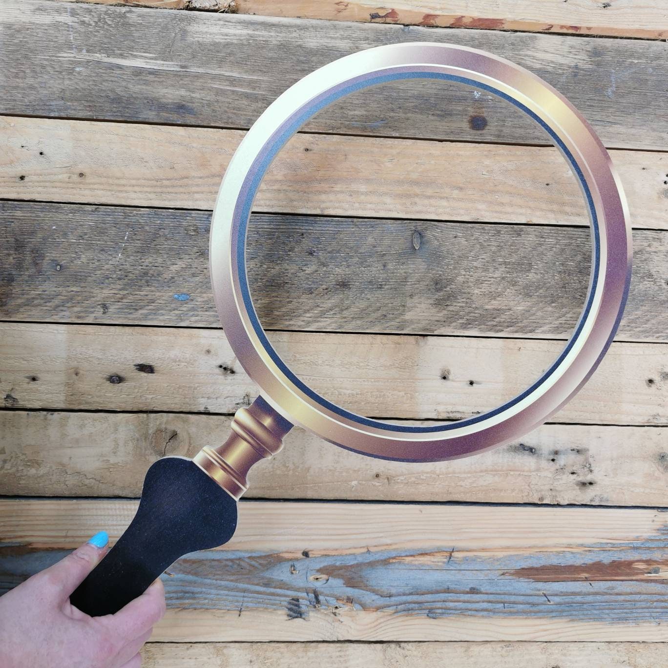 Giant Magnifying Glass Prop