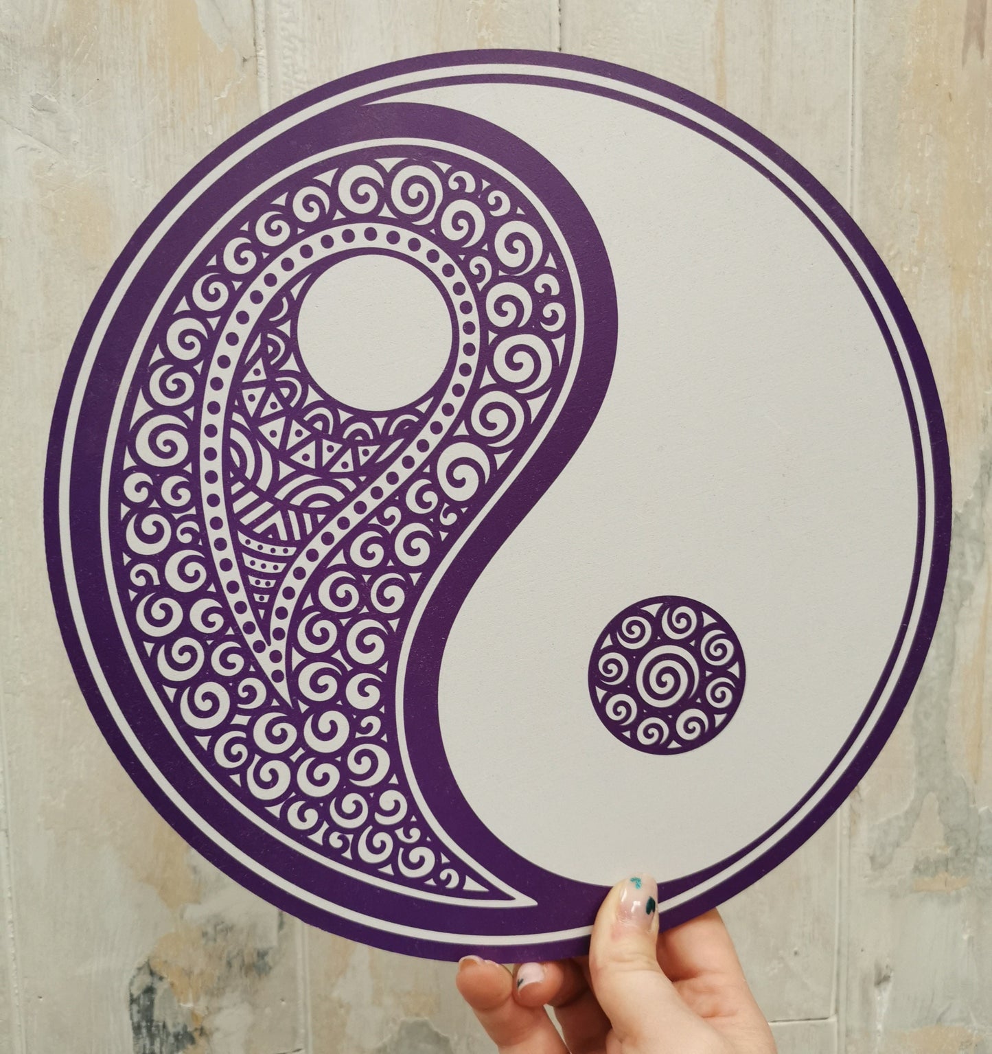 Large Yin Yang Sign