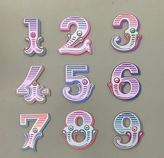 Colourful Circus Numbers