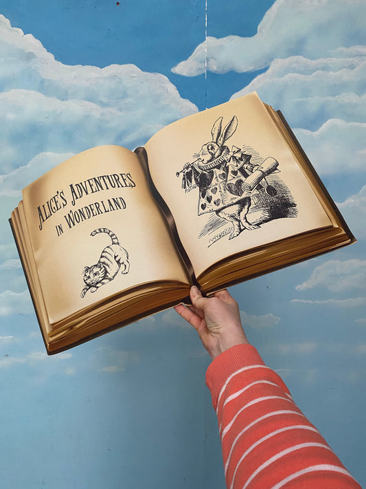 Alice In Wonderland Book Prop