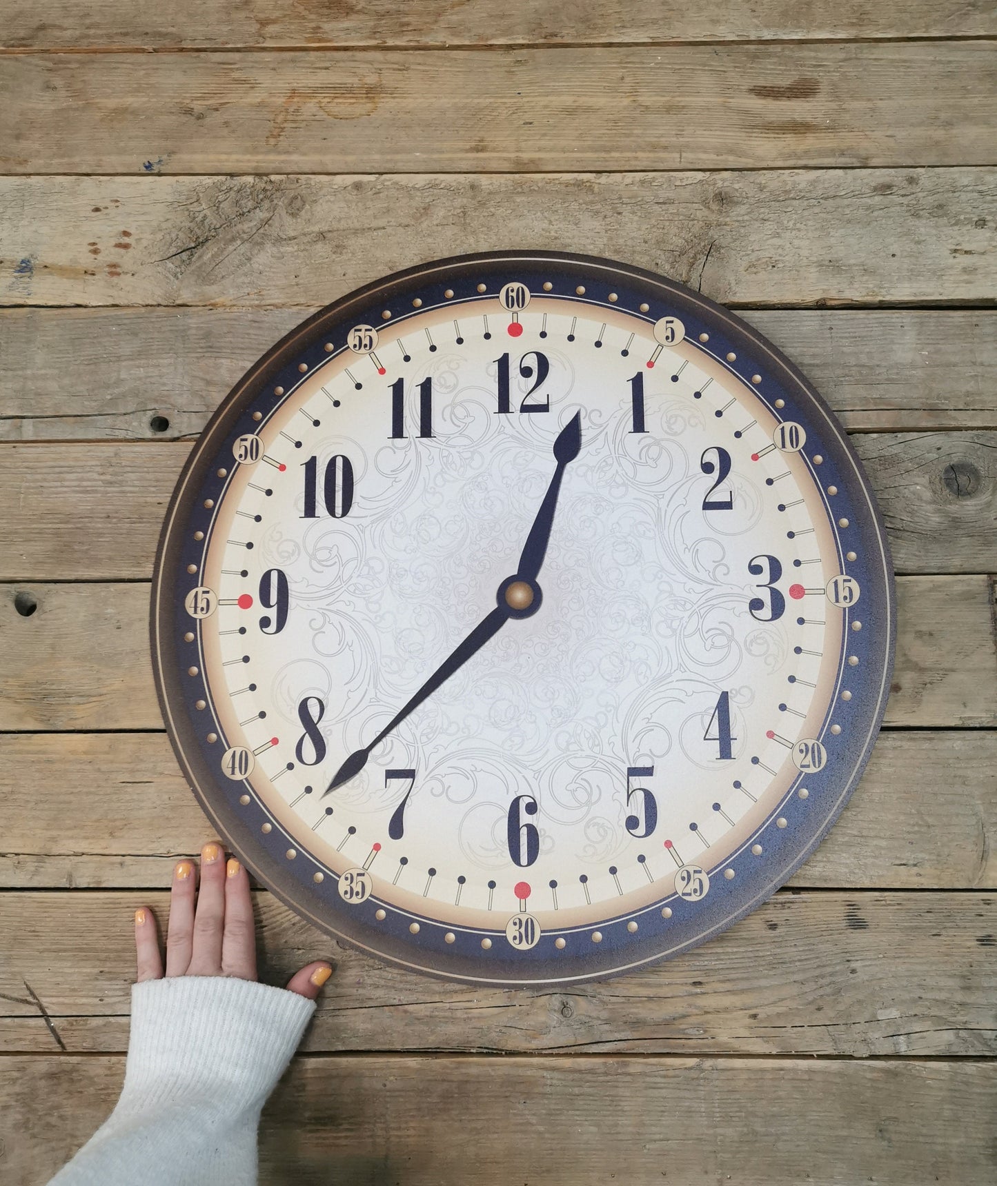 Giant Clock Face Decoration