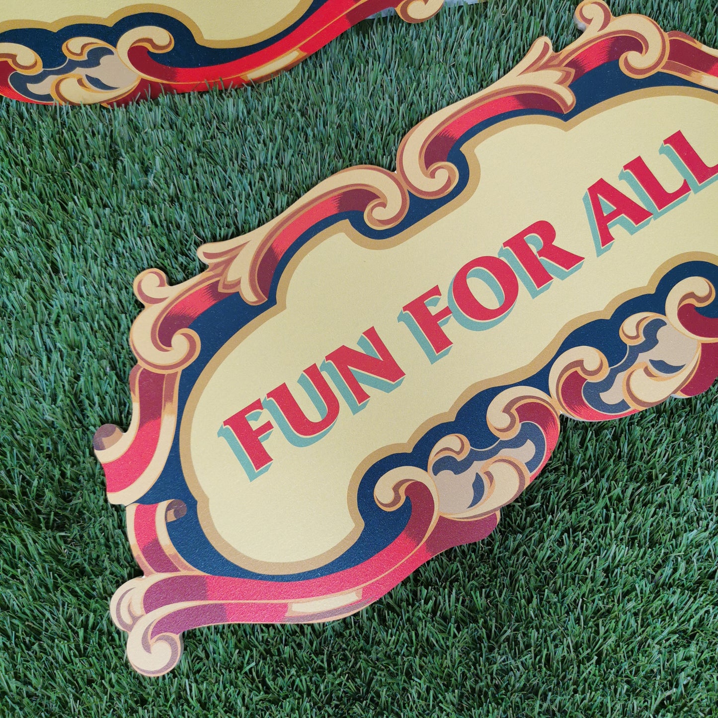 Fairground Game Participation Sign