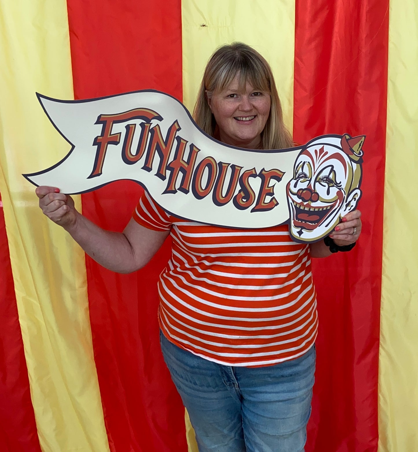 Funhouse Circus Sign