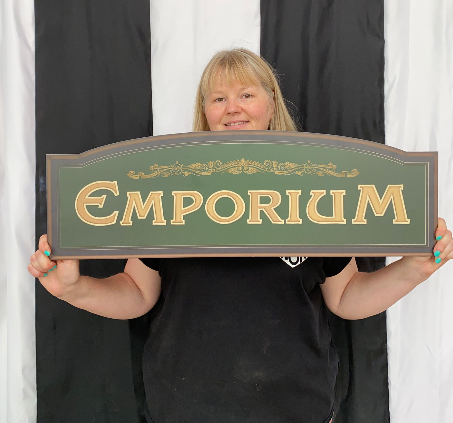 Traditional Emporium Sign