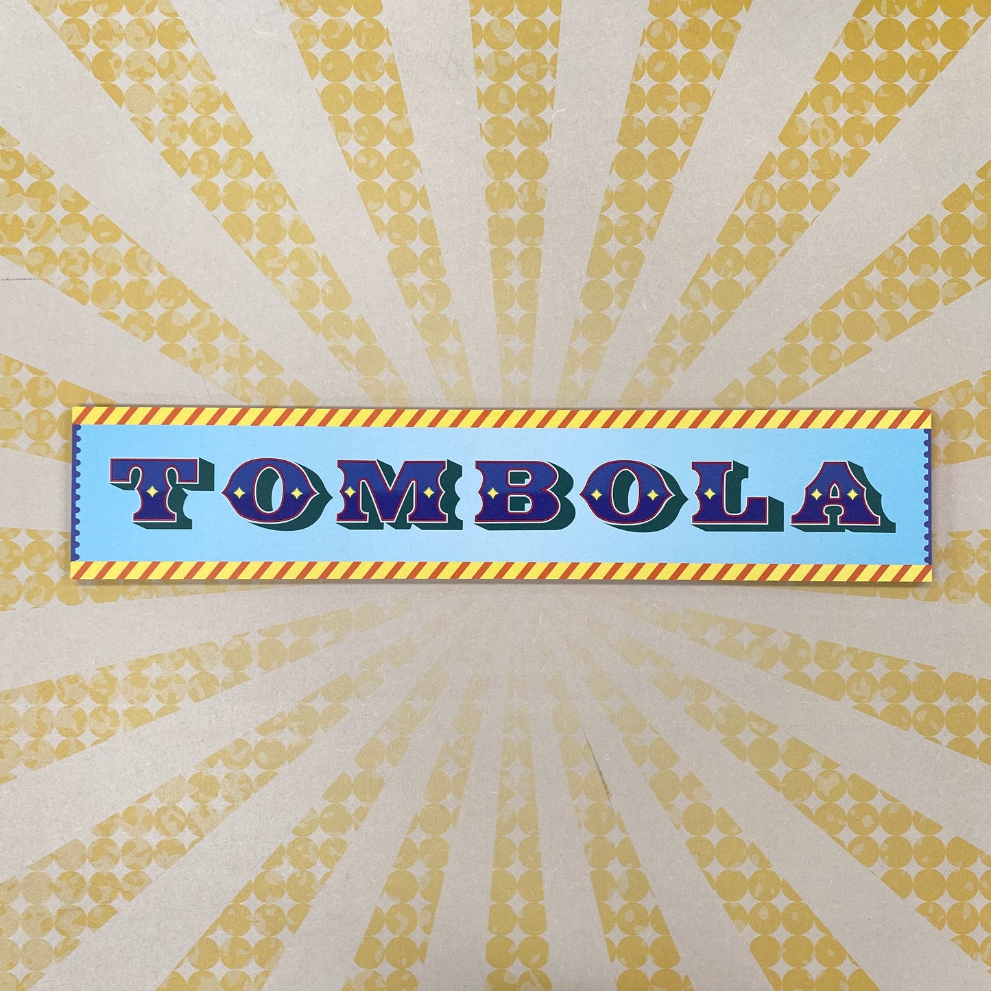 Tombola Sign