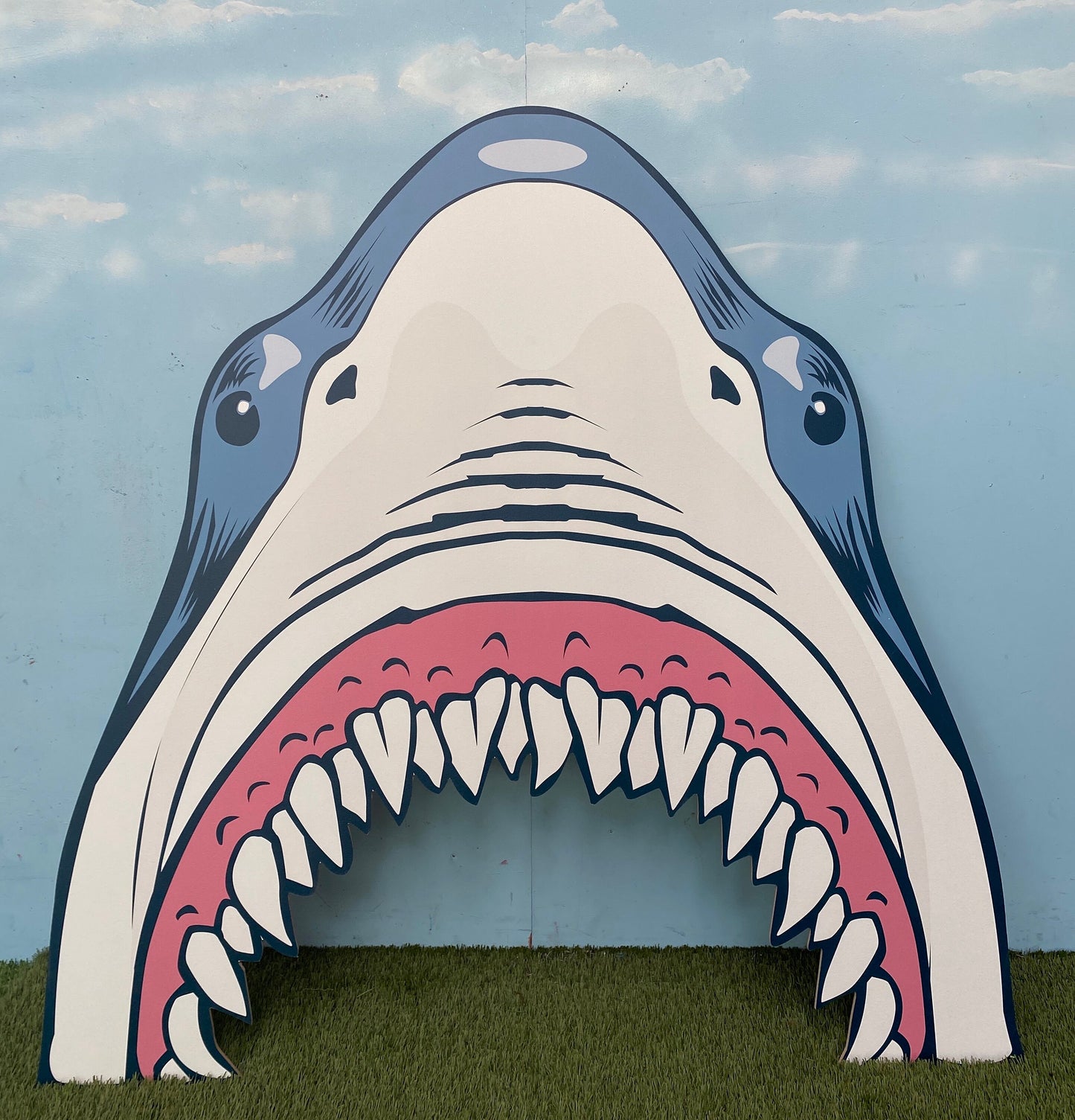 Open Shark Mouth Display Prop