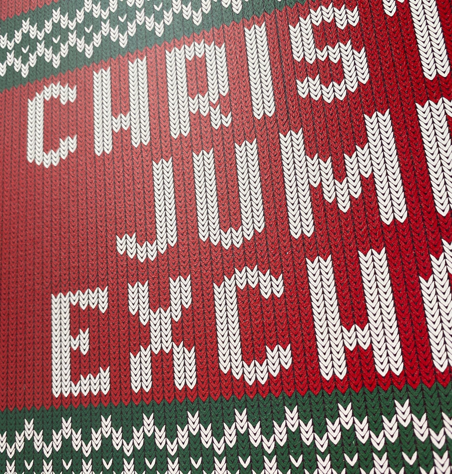 Christmas Jumper Exchange Sign
