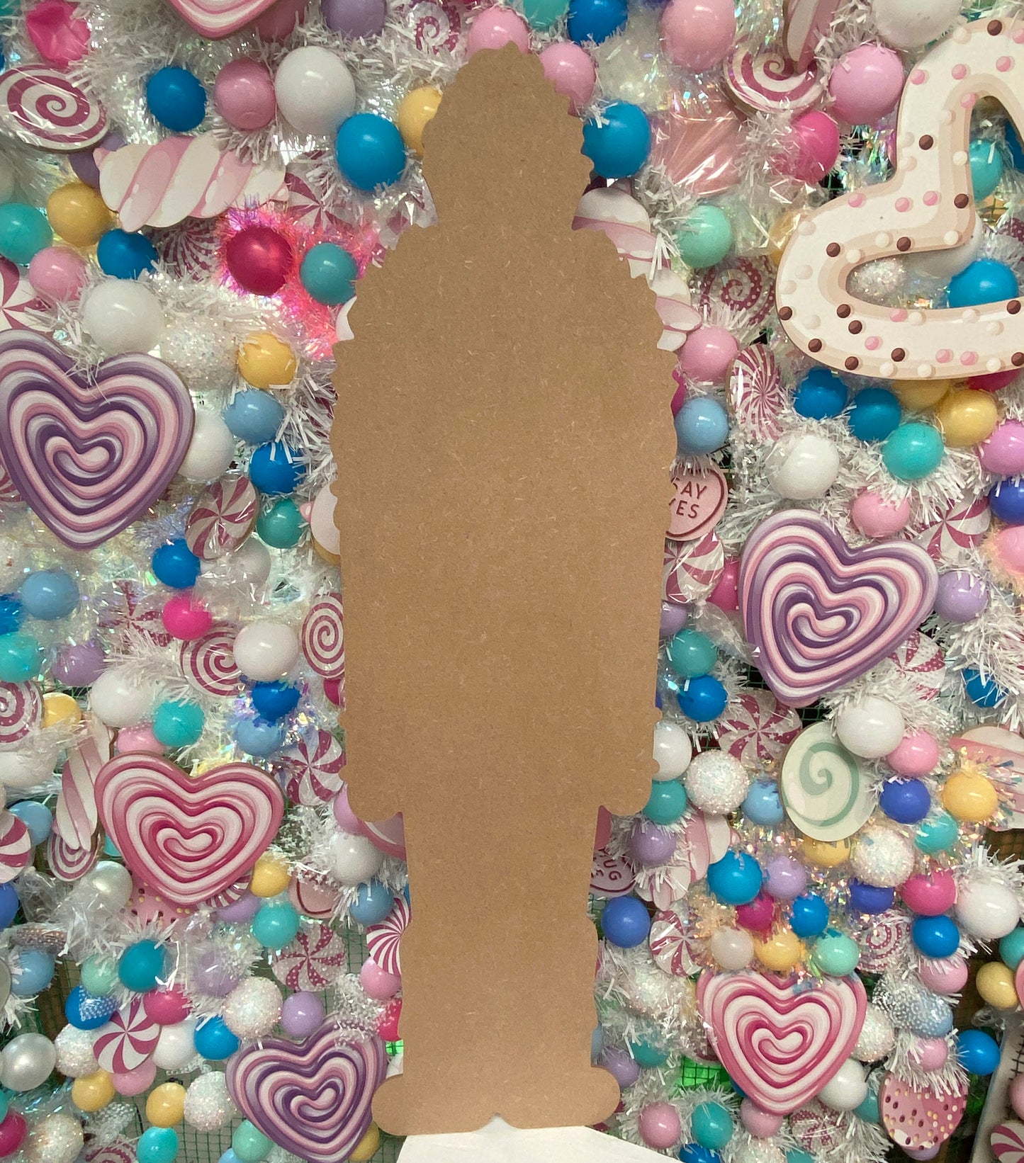Giant Pastel Candy Nutcracker