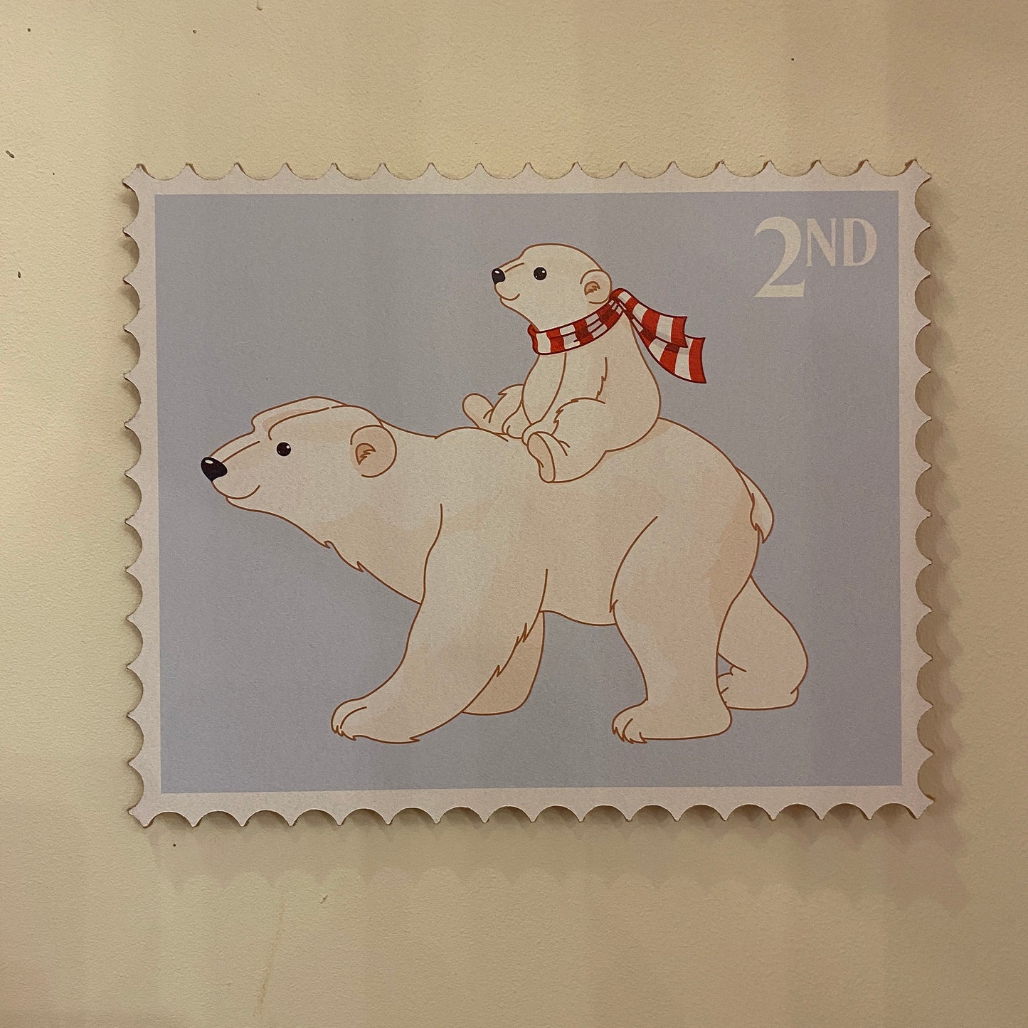 Giant Christmas Stamps