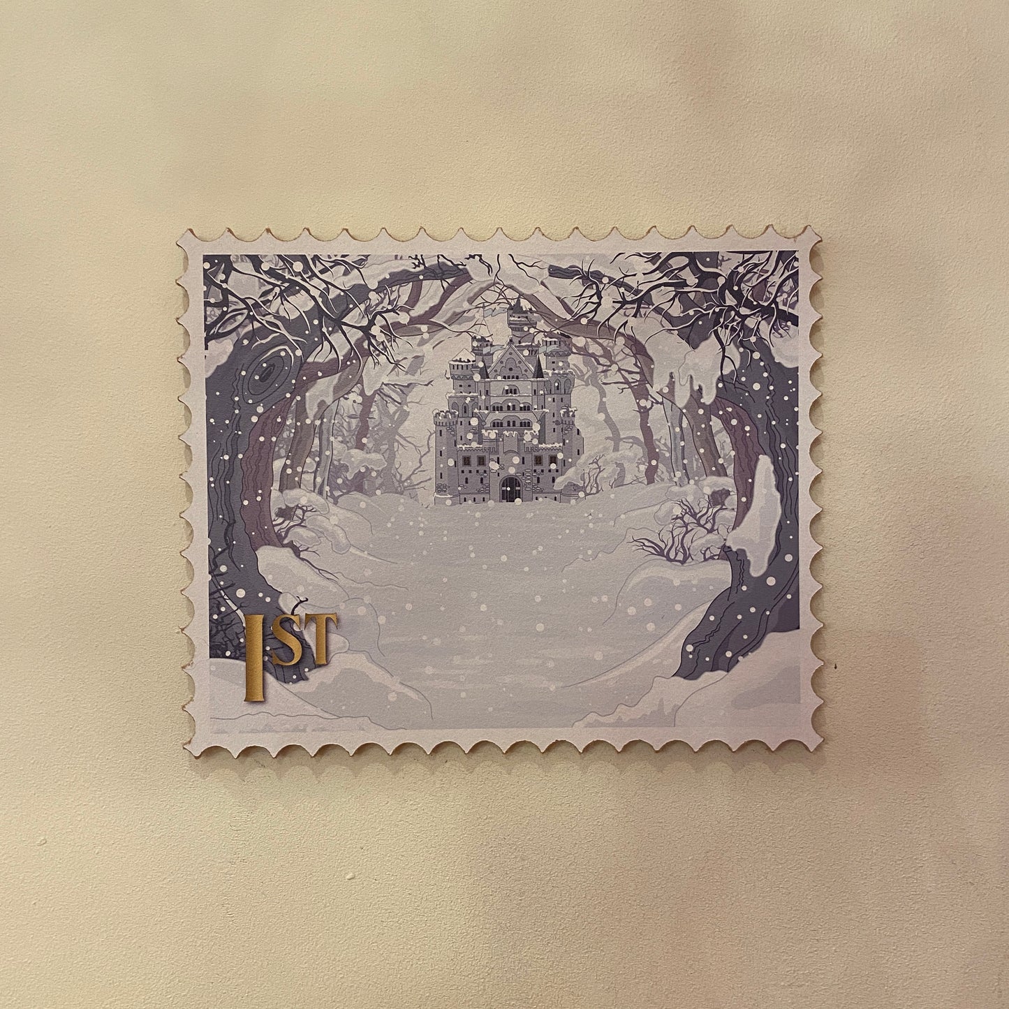 Giant Christmas Stamps