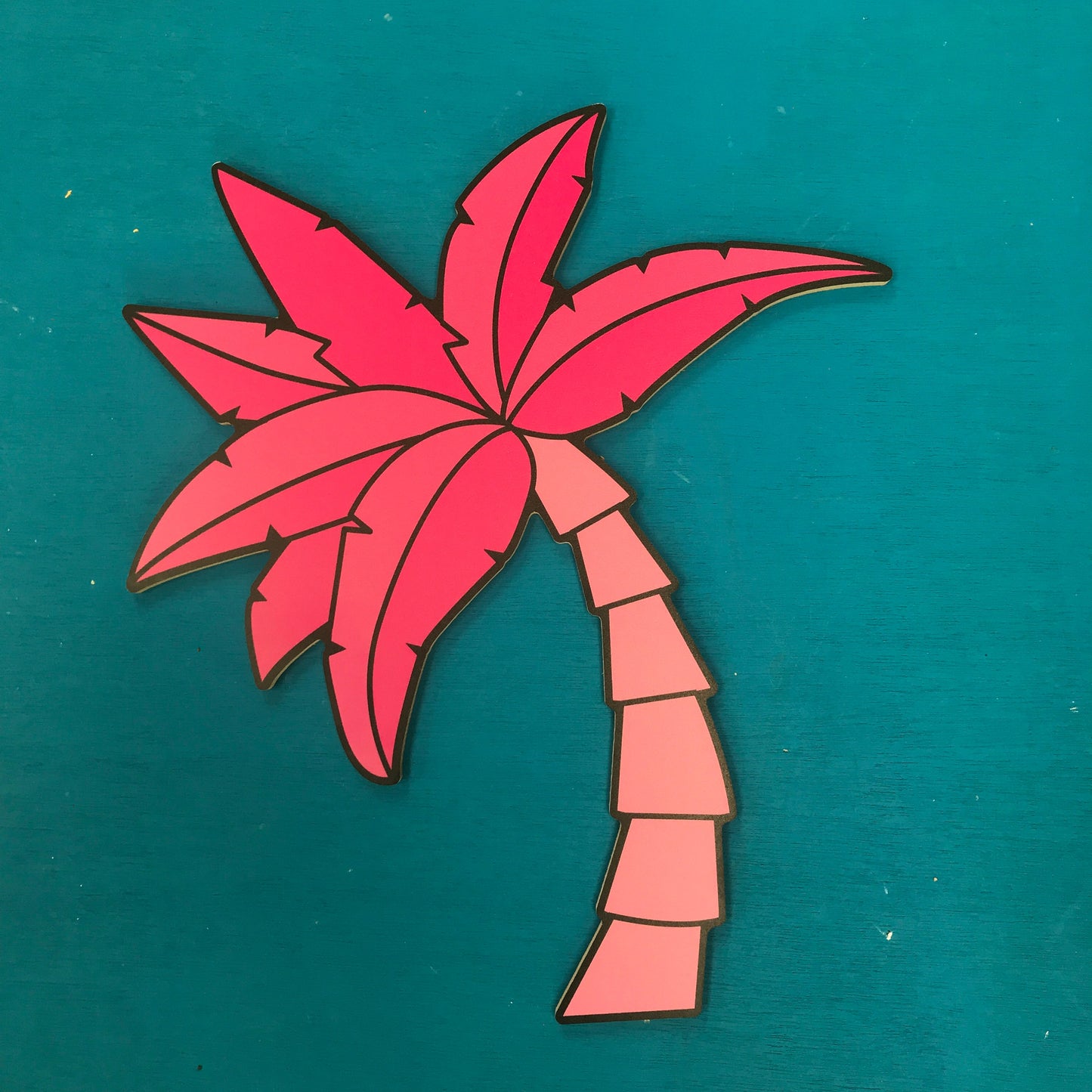 Pink Palm Tree Decoration